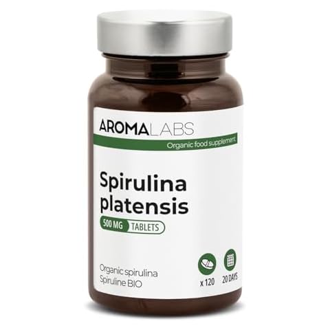 Aroma Labs Spiruline BIO 500 mg Cover