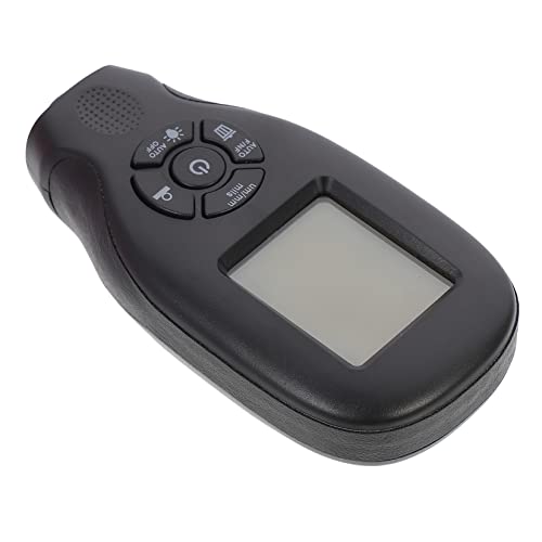 CHILDWEET 1 Set Paint Film Meter Coating Thickness Meter Mini Paint Coating Thickness Gauge Meter Coating Depth Gauge Paint Thickness Tester Paint Thickness Gauge Paint Meter Black Plastic