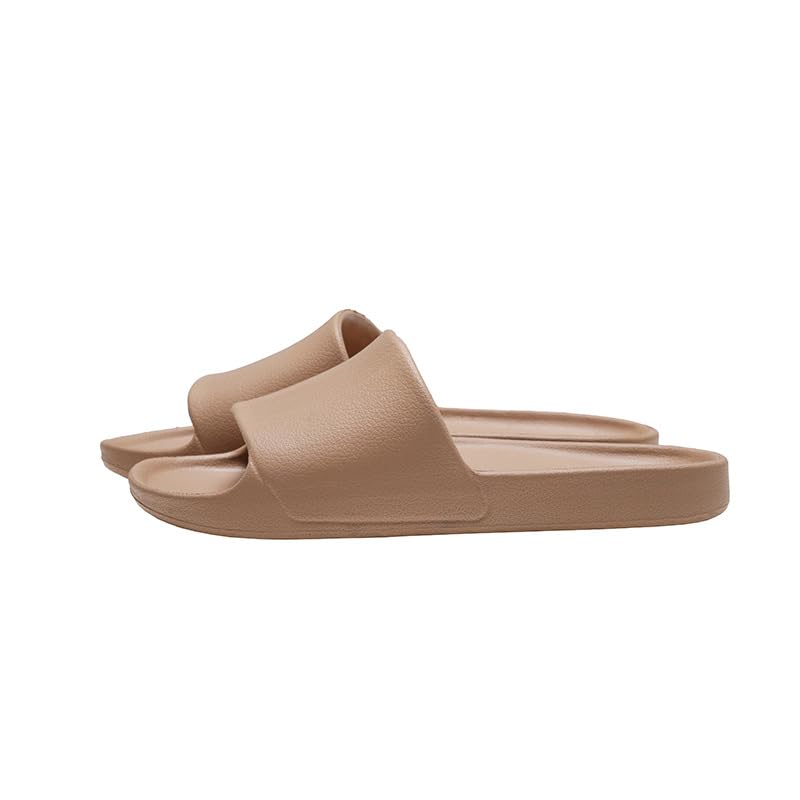 Image of Unisex Cloud Slides for Women Men - House Slippers with Arch Support Quick-Drying Recovery Spa Bath Pool Beach Slides Pillow Slippers Non-Slip - Perfect for Home, Beach, and Travel
