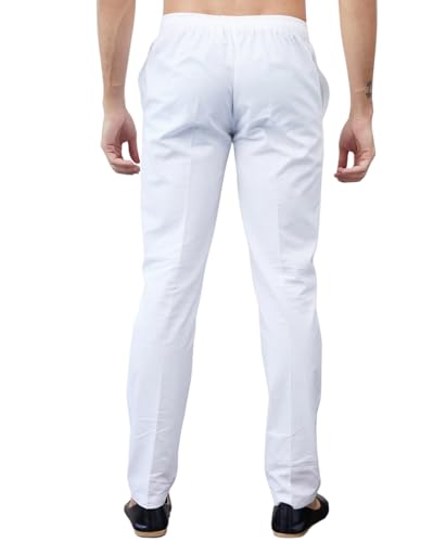 Majestic Man Men's Regular Fit Mid Rise Casual Style Pure Cotton Pyjama Bottom