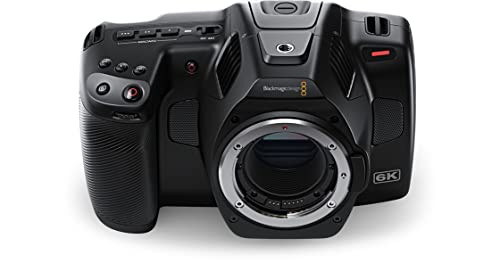 Image of Blackmagic Design Pocket Cinema Camera 6K Pro (CINECAMPOCHDEF06P) - Bundle Includes Two (2) Additional NP-F570 Batteries, Dual Battery Charger, and SolidSignal Microfiber Cloth