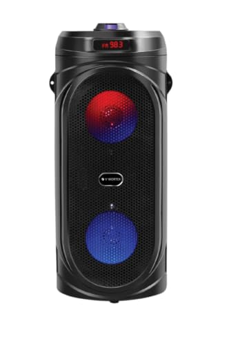 Image of 30W Wireless Bluetooth Speaker with HD Sound, Extra Bass, RGB LED Lights, Fast Charging, USB Playback, AUX Input for Parties and Outdoor Use