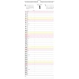 【K7】　2025年　書き込み式シンプルスケジュールカレンダー　［A3タテ長］ (永岡書店の壁掛けカレンダー)