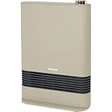 [山善] ヒーター セラミックヒーター セラミックファンヒーター 1200W 小型 速暖 出力2段階切替 転倒オフスイッチ 足元 トイレ 脱衣所 グレージュ HF-L122(G)