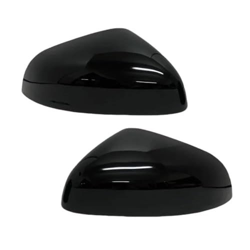 Couvercle de rétroviseur Ford Fiesta MK8 2018-2024 - Coque de remplacement noir brillant