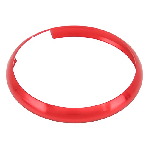 Felta Decorativo in Lega di Alluminio -Lega -key FOB Tasso di Anello per Mini R56 R57 R58 R59 R60 Durevole Ed Elegante Proteggi FOB Chiave Sostituzione Diretta per gli Appassionati di Auto
