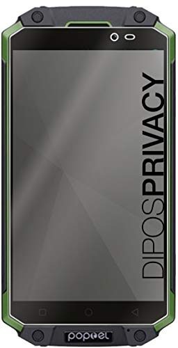 Protector de pantalla privacy dipos oculta datos en Poptel P9000 MAX formato vertical 3