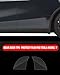 YOKOOHITECH TPU Clear Paint Protective Film, Pre Cut Paint Clear Protection Film Lower Rear Door Decal Film Compatible with Tesla Model Y Anti Splashes Protection Film
