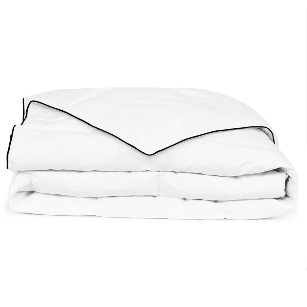 vidaXL Daunendecke Winter 200x200 cm – Bettdecke mit Daunenfüllung