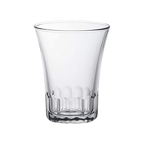 DURALEX | Set De 4 Vasos Transparente 21Cl- Juego de 4 Vasos de vidrio templado, Cristal resistente y Ligero - Vasos aptos para el lavavajillas, Transparentes