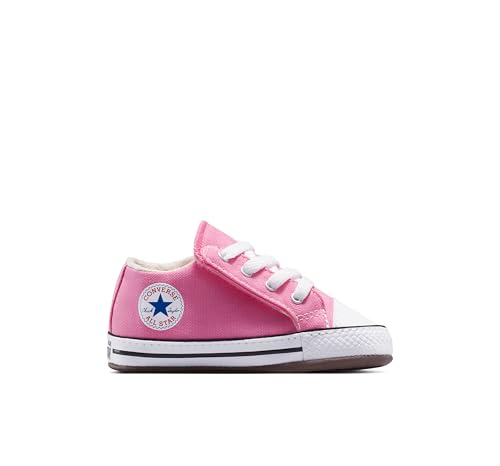 Converse Mixte enfant Ctas Cribster Mid 865160c Baskets Hautes, Pink Natural Ivory, 19 EU