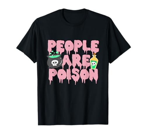 People Are Poison Kawaii Pastel Goth T-Shirt