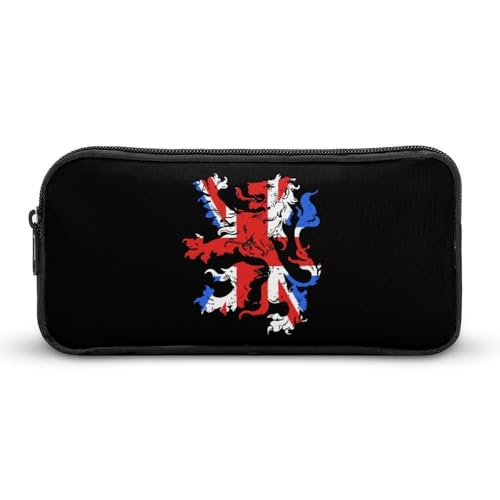 JHYDRJ England British Lion - Estuche para lápices para adultos, estuche organizador para artículos de papelería