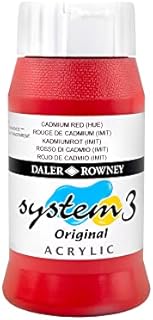 SYSTEM3 500ML CADMIUM RED HUE
