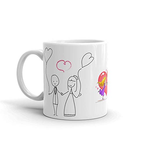 Image of Mohinidreams Printed Coffee Mug for Gifting Loved Ones On Occasions |Christmas | New Year | Valentined Day Ceramic 350ml-1piece | M07