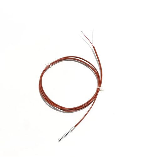Termopar PTFE tipo T de alta precisión con cable de 2 metros para medición de líquido