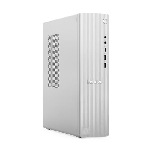 Image of Lenovo IdeaCentre Tower AMD Ryzen AI 7 350 (16GB RAM /1TB SSD /AMD Radeon Graphics /Win 11 /Microsoft 365 Basic + Office Home 2024 /Wi-Fi 7 /Copilot+ PC /USB Calliope Keyboard & Mouse /Grey), 91CX000FIN