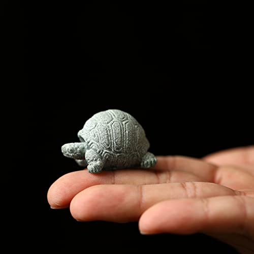 Sdeetesamjun 6 PCS Mini Zen Garden Accessories, Miniature Garden Bridge Foo Dogs Torii Gate Sandstone Figurines Meditation Zen Decor Japanese Fish Tank Terrarium Bonsai Decorations (Art Deco)