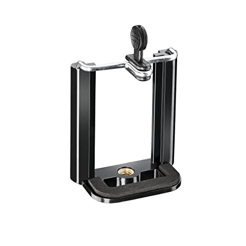 Mantona Quick & Easy 85 Smartphone Holder Universal Mobile Phone Holder for iPhones and Smartphones with 55-85 mm Width