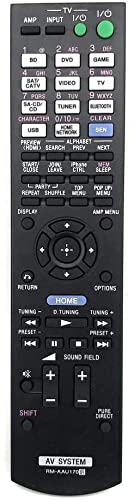 XINFUTE New Replacement RM-AAU189 fit for Sony AV System Remote Control