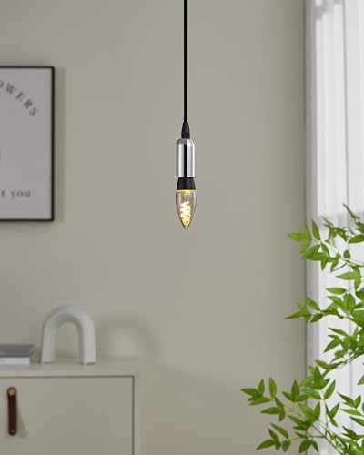 Eglo connect.z Smart-Home LED decorative light bulb E14, C35, ZigBee, app and Alexa voice control, dimmable, warm white - Image 3