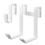 山崎実業(Yamazaki) ドライヤーハンガー ホワイト 約W8XD11XH11cm タワー 簡単収納 5385