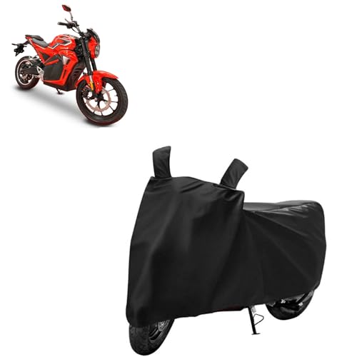 Image of Kerwa Waterproof Bike Cover Compatible with Hero Electric AE-47 | Dust Proof, UV-Resistant, Mirror Pocket with Windproof Buckle Strap