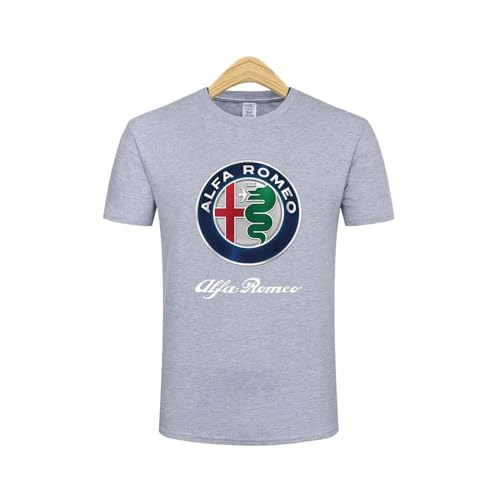 ZYIOPKG Vêtements Automobiles, pour Alfa Romeo, Un Haut orné d'un Logo Automobile, Un vêtement décontracté et Confortable.,A-S