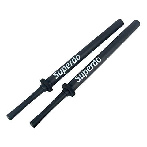 Superdo Foam Sword Practice Swords (Double Pack Black) Cover