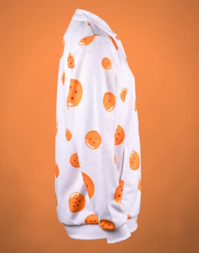 Image of Fans Army White Colour Printed Bomber Jacket