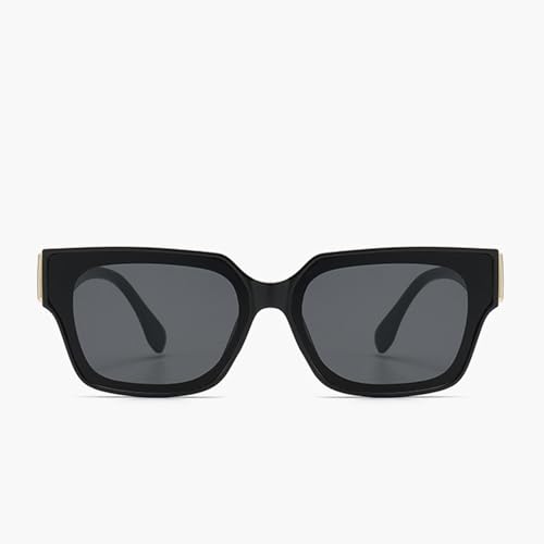 Sunglasses for Men and Women, Gray Lens Lightweight Trendy Outdoor Driving Glasses2