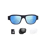 OhO Video Sunglasses, 32GB Ultra HD Outdoor Sports Action Camera with Built in 16MP Camera and...