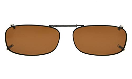 Eyekepper Metal Frame Rim Polarized Lens Clip On Sunglasses 2