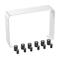 Amazon.co.jp: SIXPLUS マグネットメイクブラシ立て (ブラック