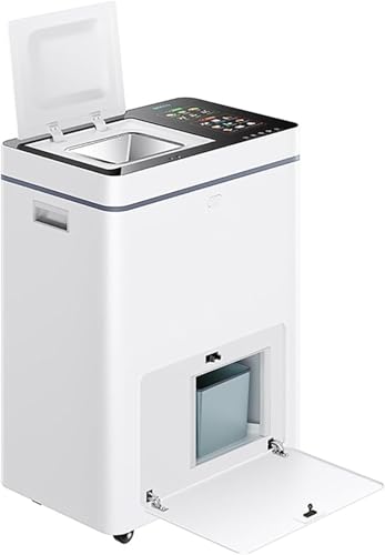 Composter, Compost Bin, 300W APP Controlled Food Cycler with 20L Capacity - Food Waste Dryer, Low Noise and Quiet, Convert Rubbish into Compost