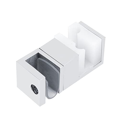 Schiebetür-Bodenführungshalter Edelstahl Verstellbarer Anti-Rost für Rahmenlose Glas-Schiebetüren Büro und Haushalt