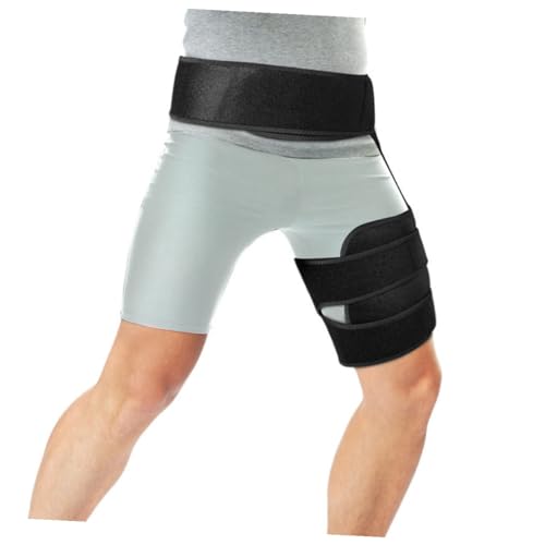 Faja de compresión para muslo y protector de cadera ajustable miniatura 3