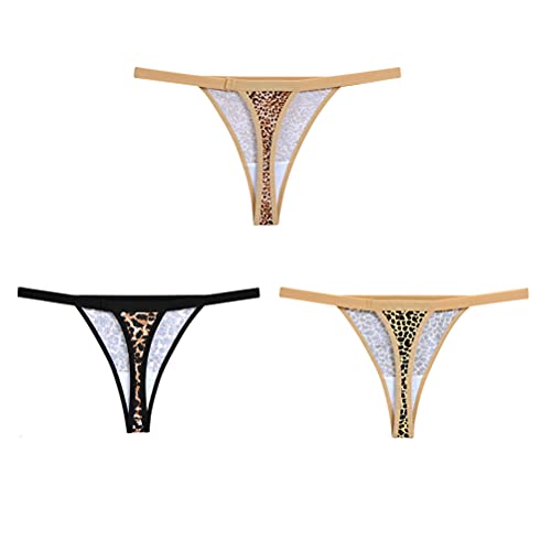 Closecret Women’s Panties Cotton Thongs Pack of 6pcs G-String2