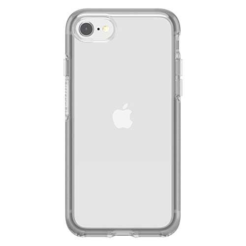Coque iPhone SE antichoc OtterBox Symmetry transparente mince compatible chargeur sans fil