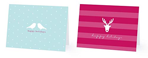 Happy Holidays Greeting Cards | Christmas Cards Simple With Envelopes | Bulk Holiday Cards With Envelopes Set Of 36 Minimalist Greeting Cards For Kids, Business, Family, Friends (3.5" X 5") #TOP2