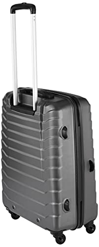 Image of Aristocrat Juke Polycarbonate 65 cms Grey Hard Sided Suitcase (JUKE65TMGP)