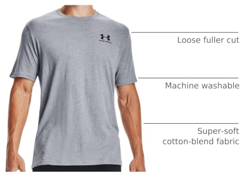 Image of Under Armour Men's Sportstyle Left Chest Logo Short-Sleeve T-Shirt
