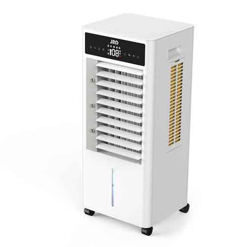 JRD Portable Air Cooler for Room Camping Car Office 4 Wind Speeds,Timers And Top Tank