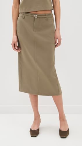 Vince Women's Belted Pencil Skirt2