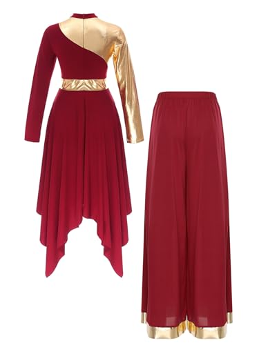 Robe louange pantalon ensemble pour chorale et danse - 3