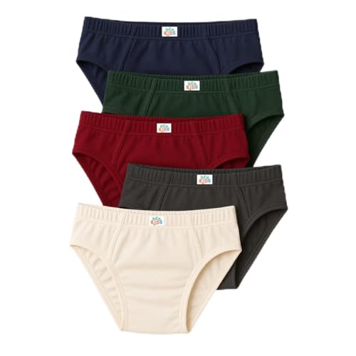 Cueca Infantil Slip Kit 5 Peças DCP Kids Algodão Cor:Colorido;Tamanho:GG