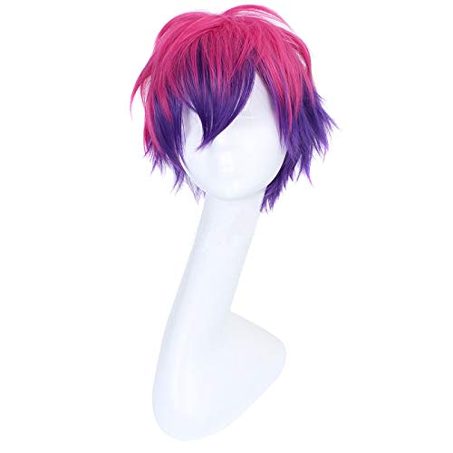 Anime NO GAME NO LIFE Sora Wig Cosplay Costume Men Women Short Synthetic Hair Halloween Party Wigs REYHS