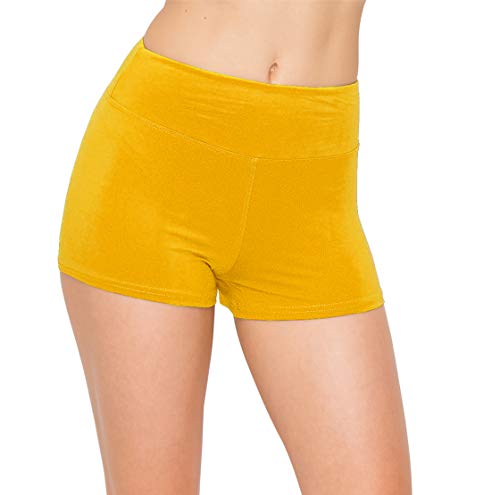 Image of ALWAYS Yoga Shorts for Women - High Waisted Workout Biker Shorts for Yoga, Running & Under Dress Anti-Chafing Comfort