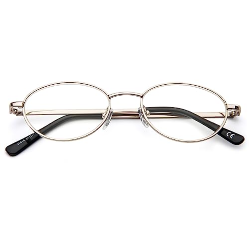 MMOWW Occhiali da lettura donna uomo moda rotondo