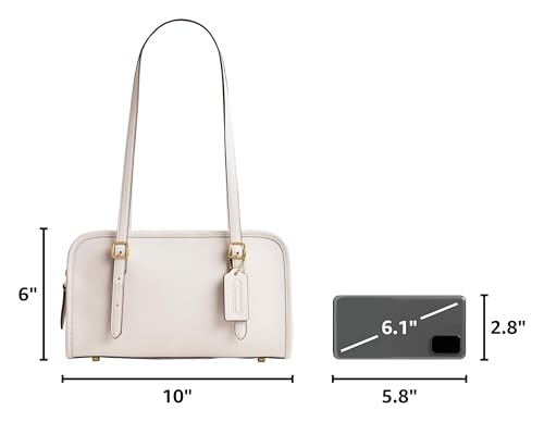 Image of COACH Swing Zip Bag with Grommets